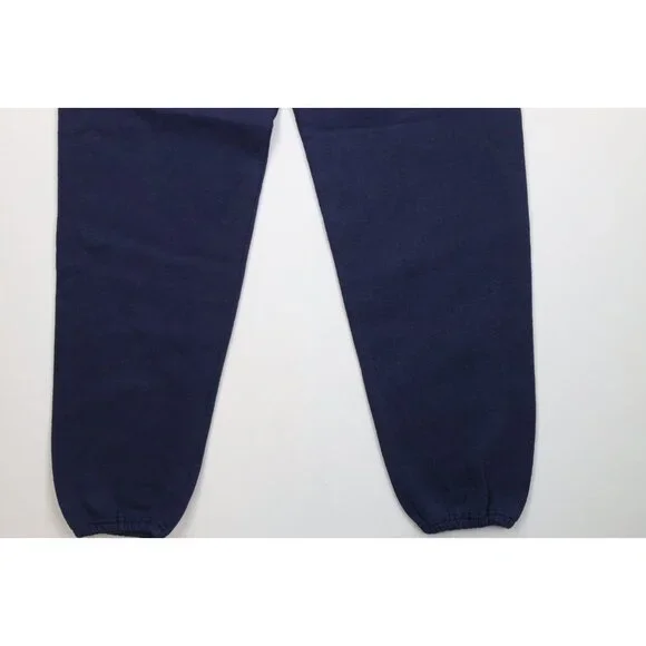 Vtg 90s Streetwear Mens Large Faded Apple Fruit Cuffed Sweatpants Joggers USA